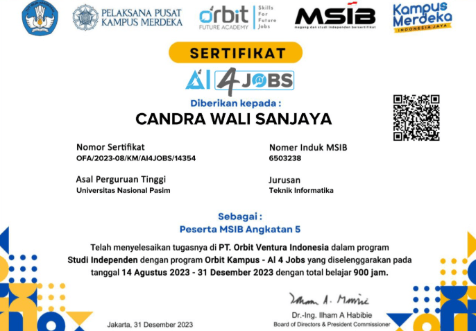 AI 4 Jobs Certificate of Completion